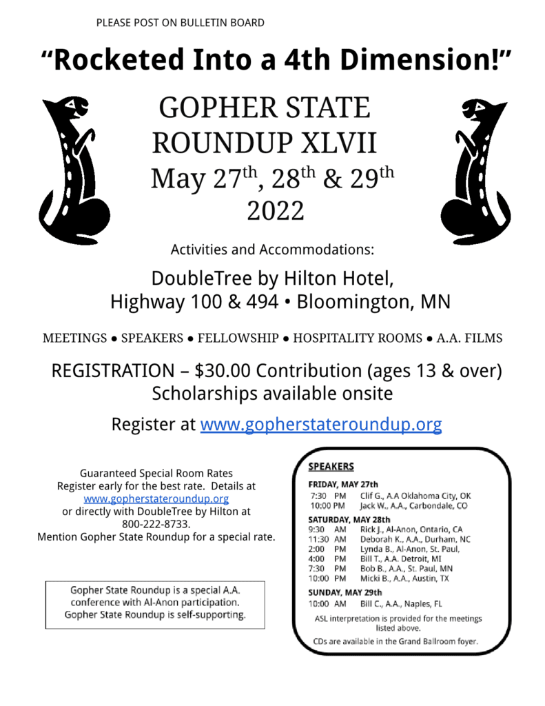 Gopher State Roundup XLVII information